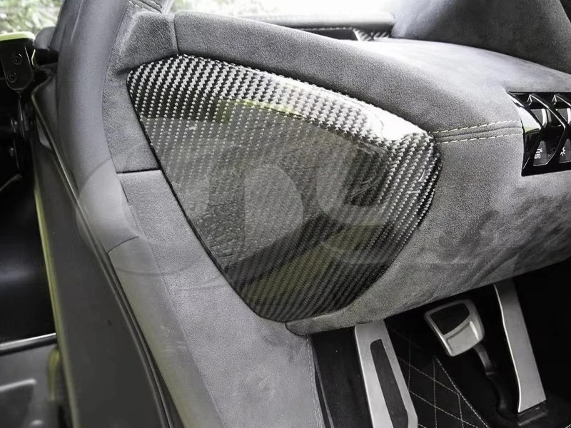 Trade Assurance Dry Carbon Fiber Dashboard Side Panel Fit For 2011-2014 Aventador LP700 Dashboard Side Panel Replacement